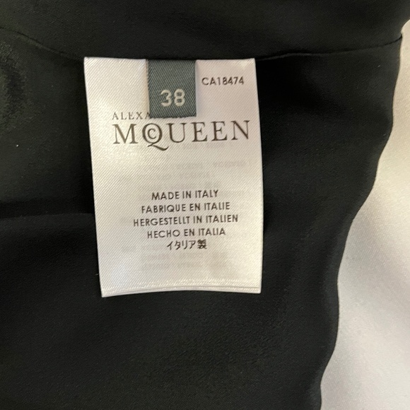 Alexander Mcqueen Peplum Top - Picture 9 of 11